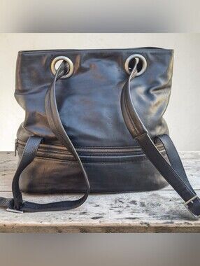 Hobo International Leather Backpack/Shoulder Bag